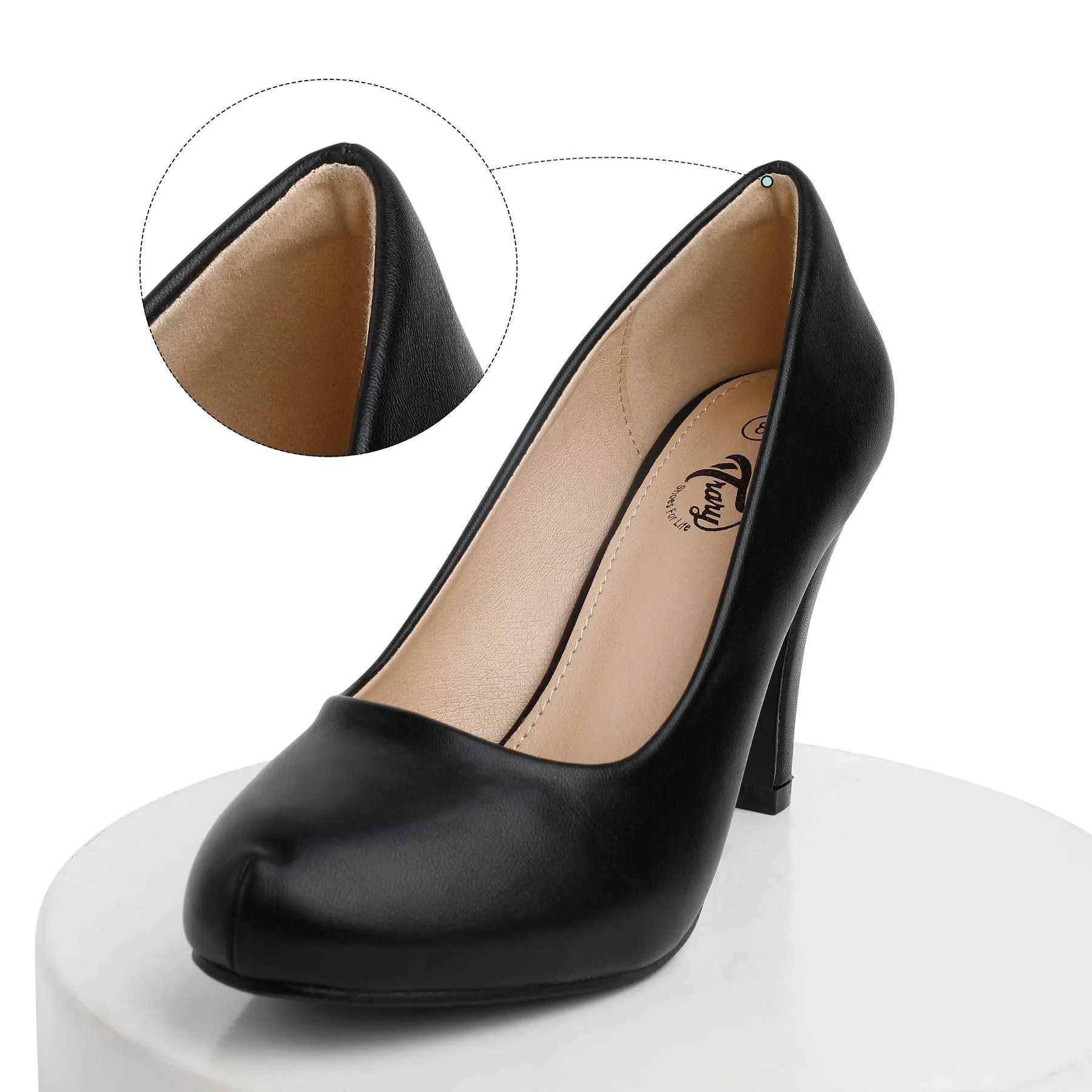 Platform High Heel Pumps